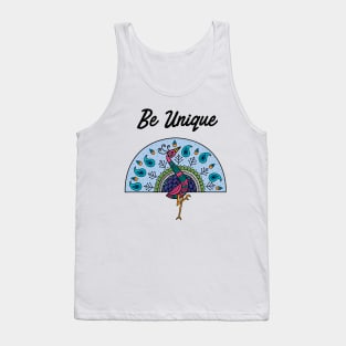 Peacock - Be Unique Tank Top